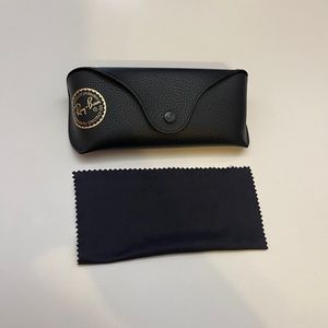 Ray-Ban Wayfarer Sunglasses Case w/ Lens Cloth (SUNGLASSES NOT INCLUDED)